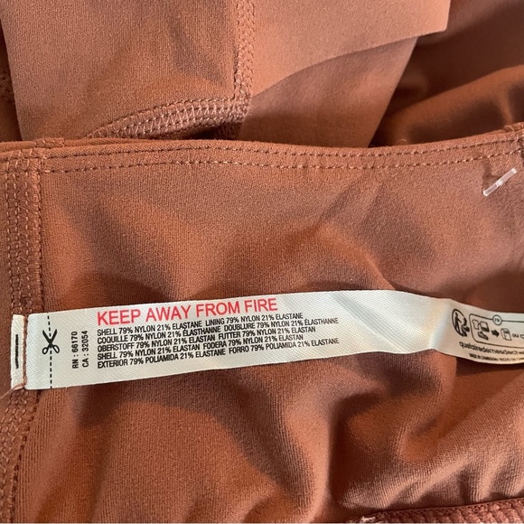 New! FP Movement Free People Rust Orange Never Better Runsie 20993 - Picture 10 of 12